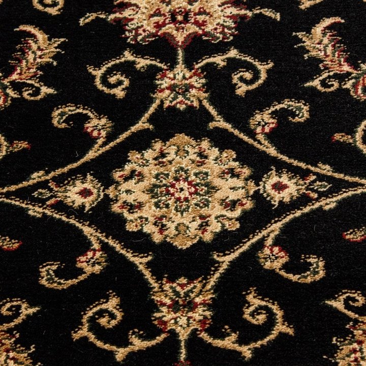 Oosters vloerkleed - Marrakesh Zwart 210 | Authentiek!