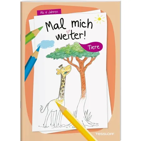 Tessloff Mal mich weiter. Tiere