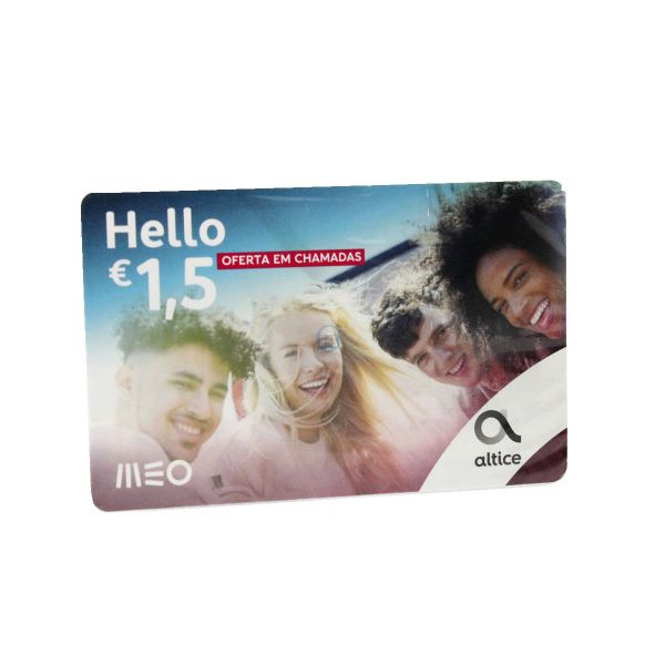 Cartão SIM Hello Brasil 1.50EUR Saldo