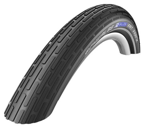SCHWALBE Pneu Extérieur Fat Frank 26 X 2.35 Noir Reflexion