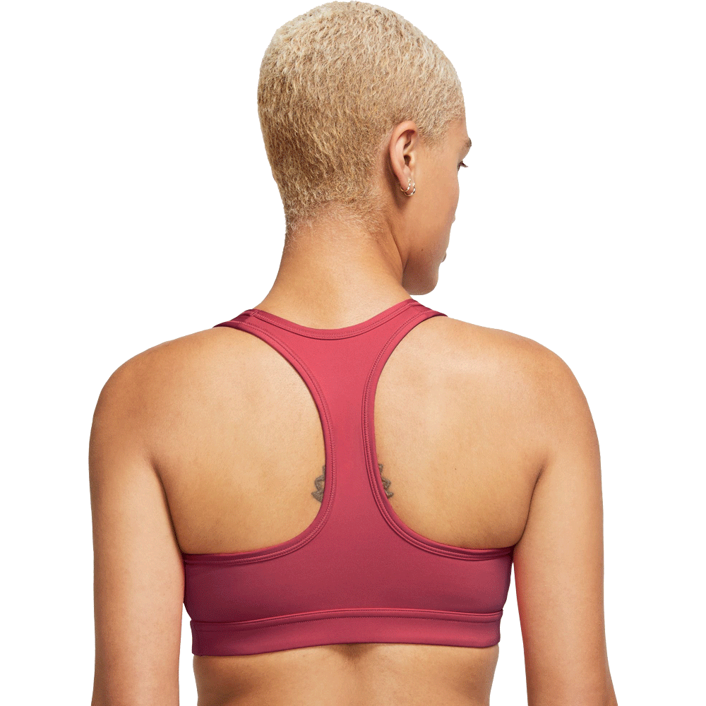 Nike Swoosh Medium Support Sport BH Damen fusion red