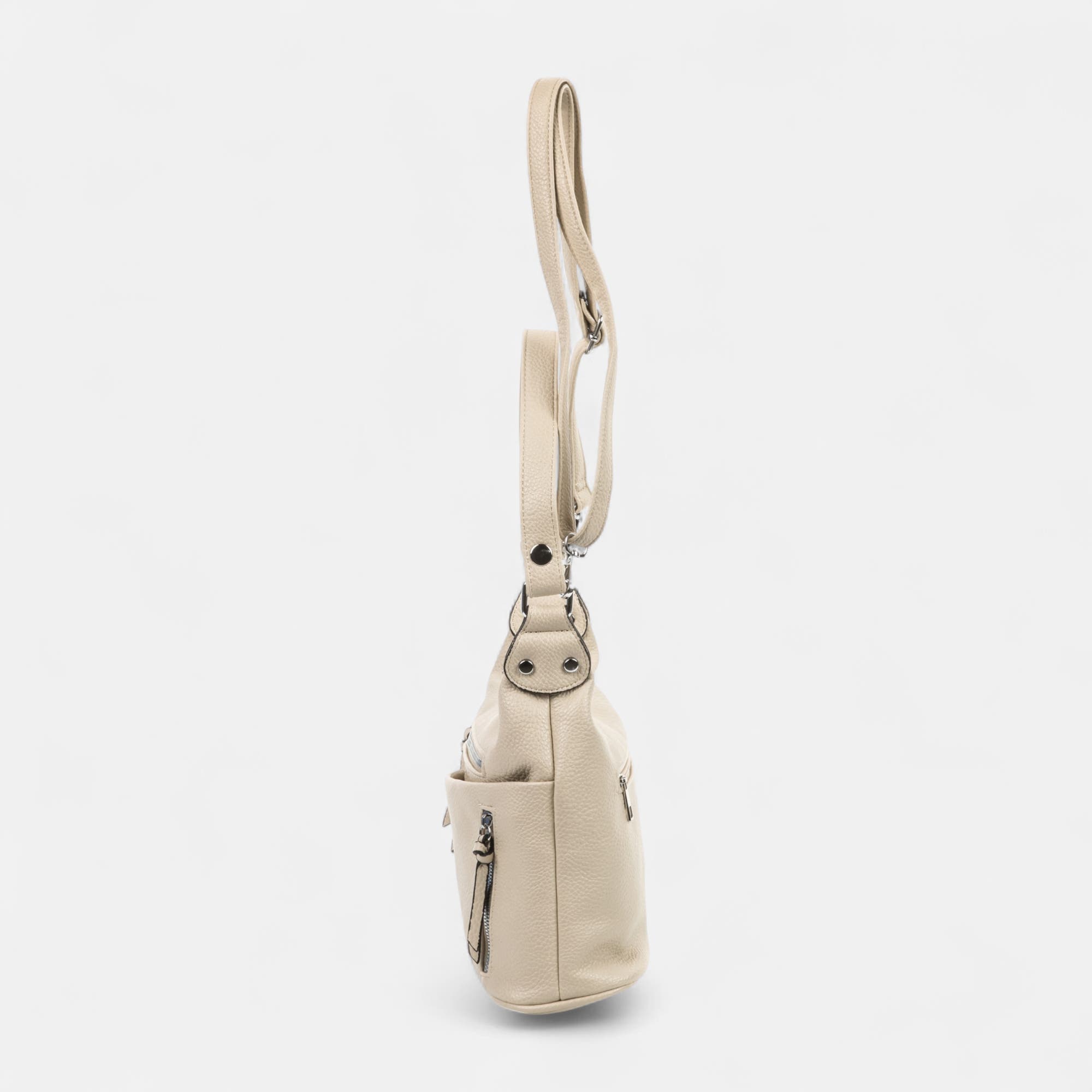 Sac à main beige