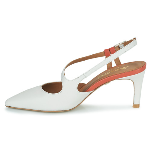 JB Martin - ESMEE - Nappa craie / orange
