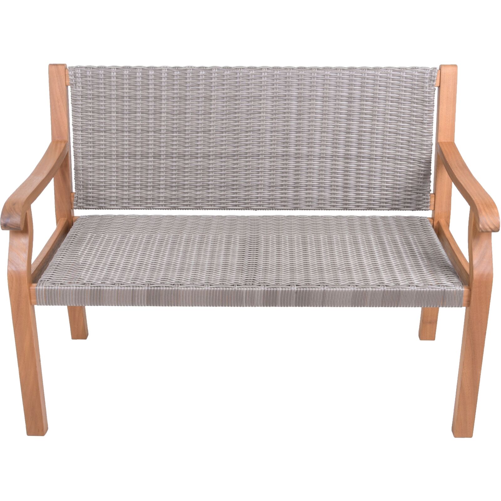 Bank ROSARIO - natur-grau - 120 cm breit