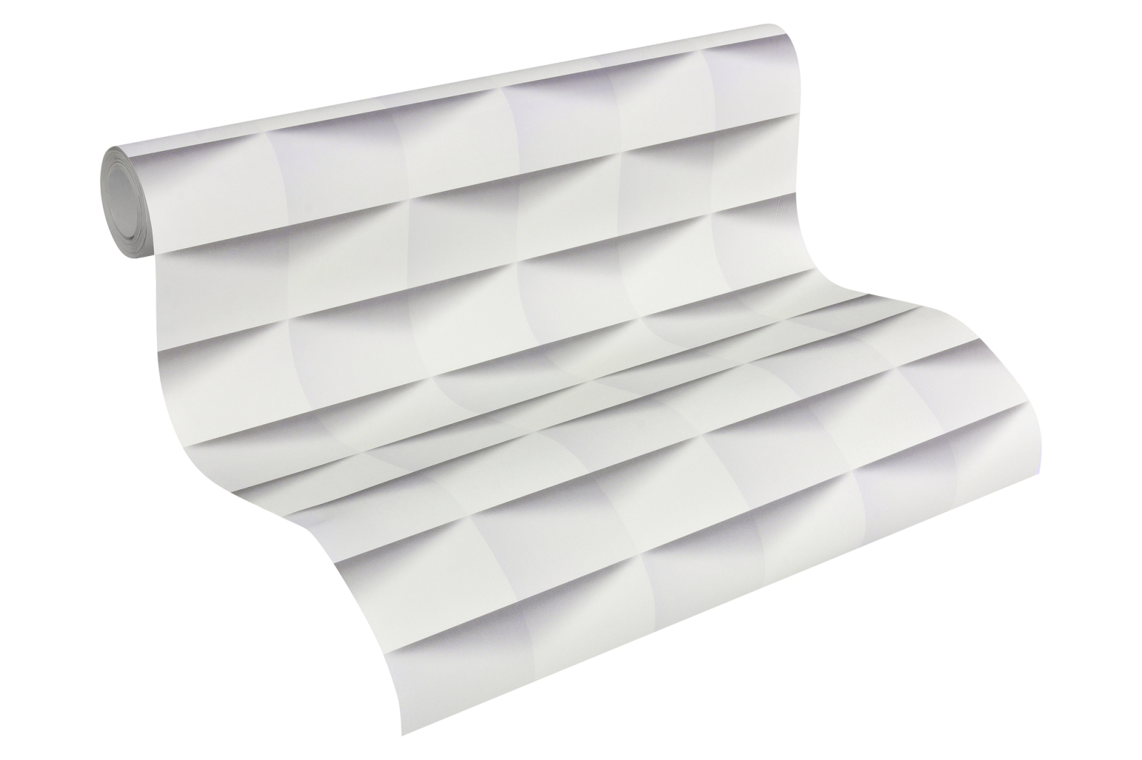 Papiertapete SCANDINAVIAN 2 - weiß - 10 Meter