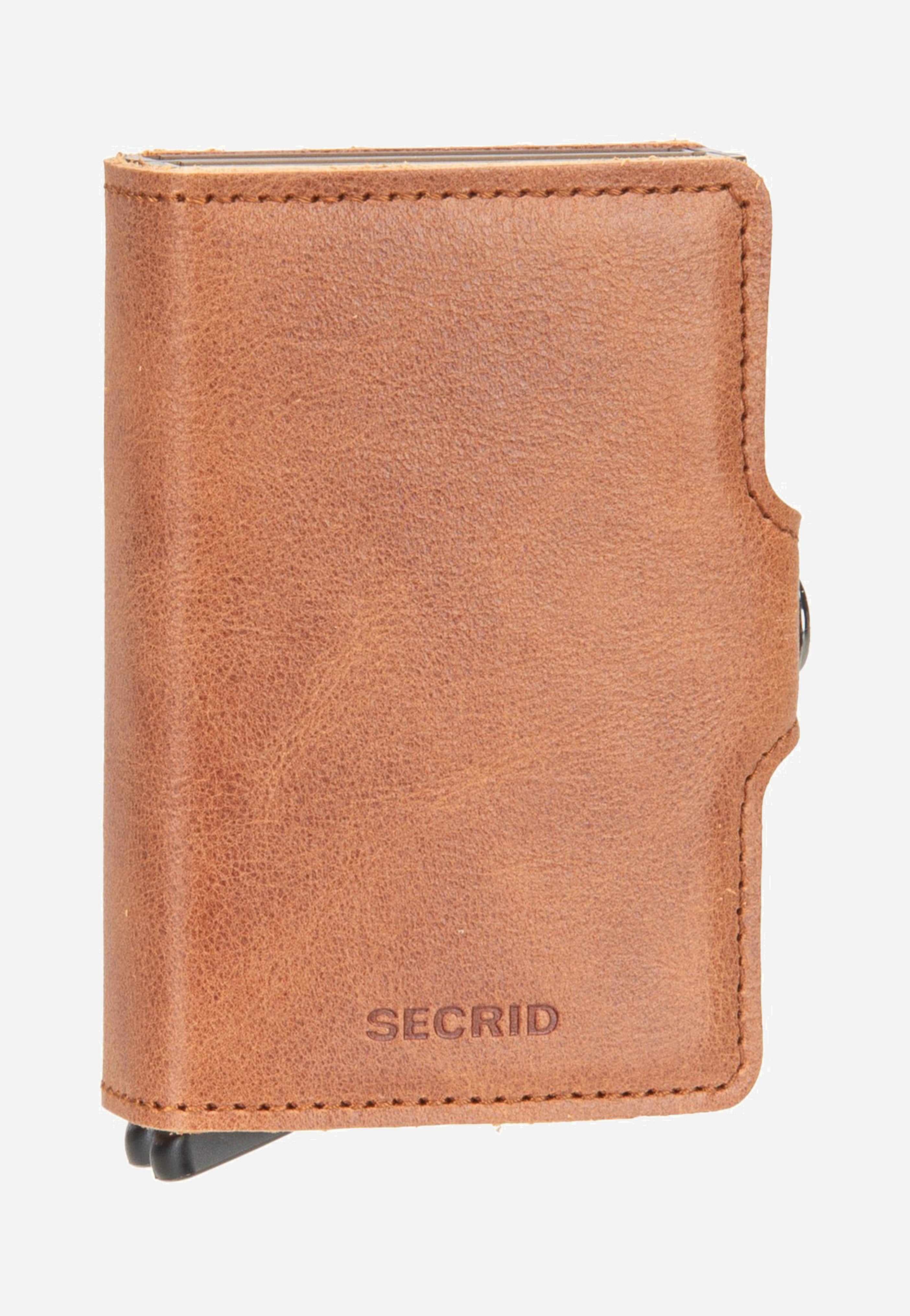 Twinwallet Vintage Cognac-Brown - Portemonnaie