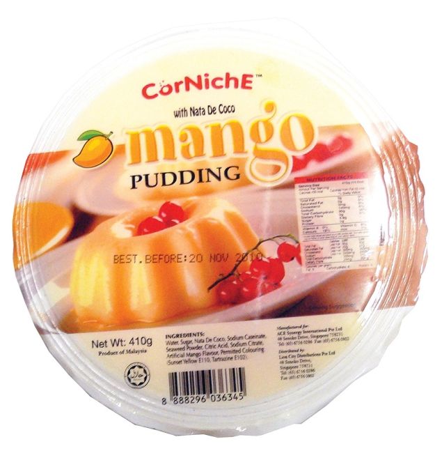 Corniche Mango Pudding met Nata de Coco 410g