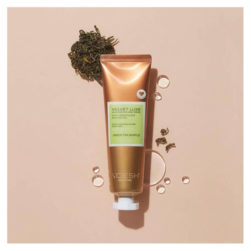 Crème mains & corps Thé vert Velvet Luxe 236 ML VOESH