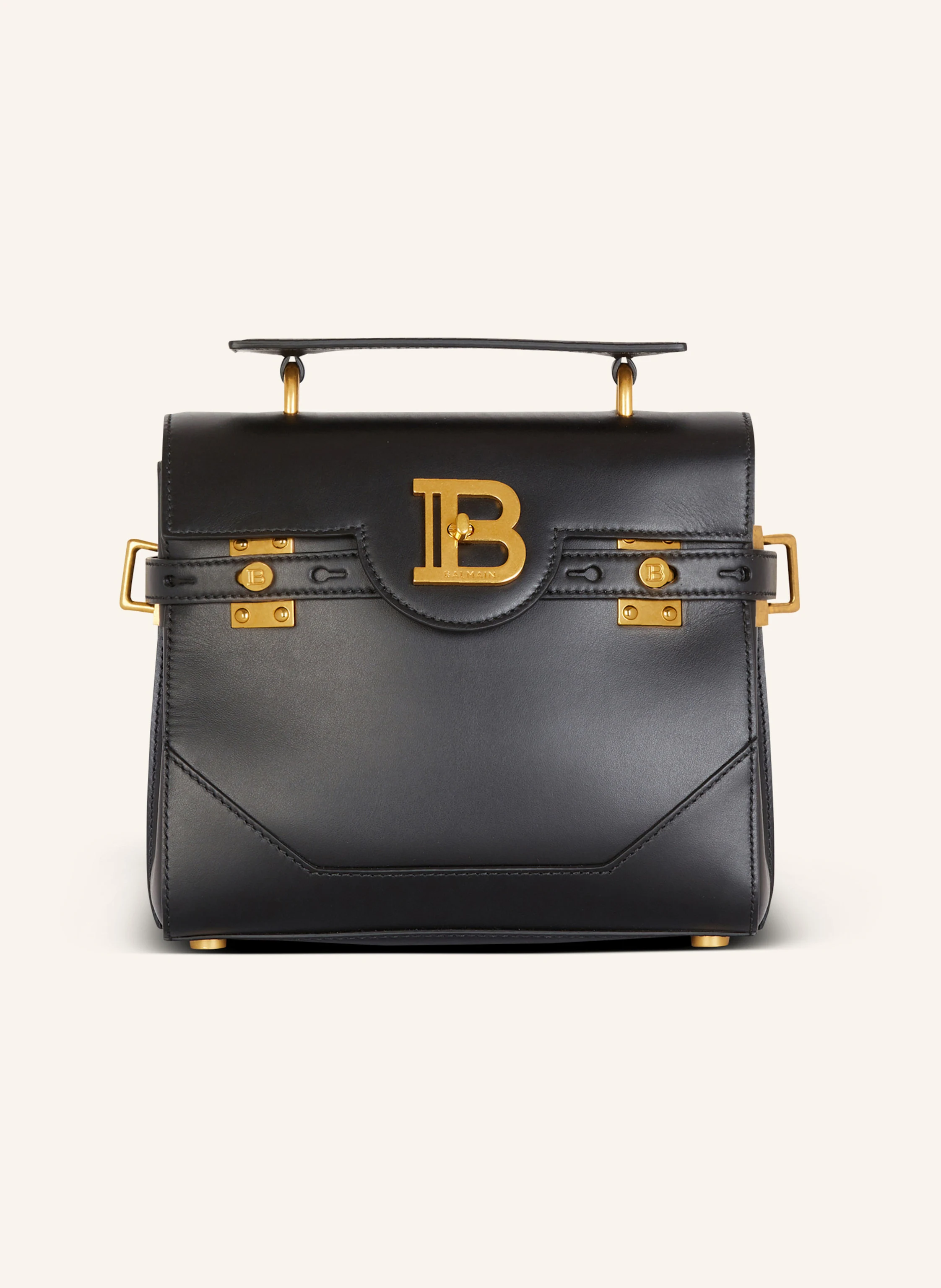 BALMAIN Tasche B-Buzz 23 aus Glattleder