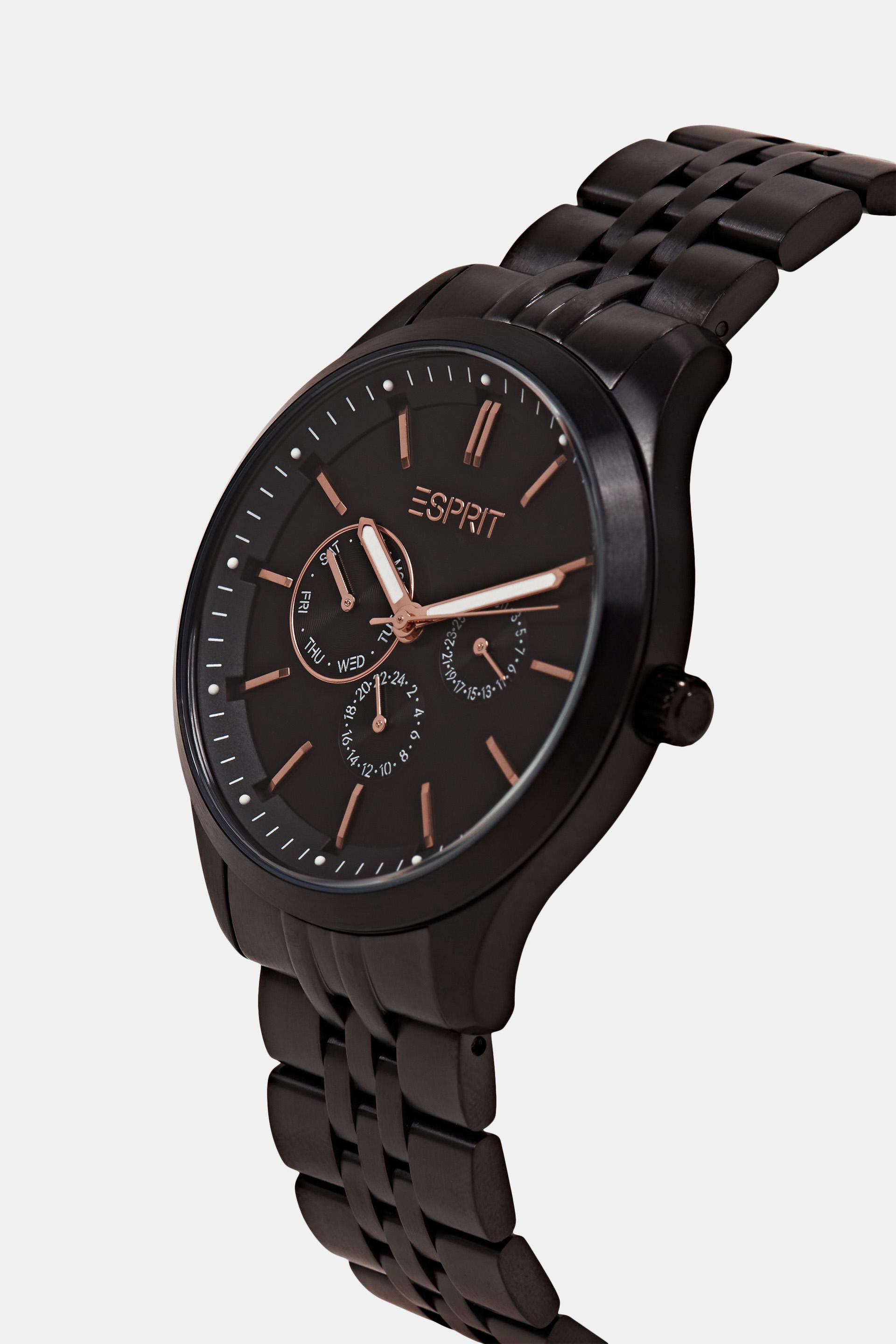Montre en acier inox à bracelet à maillons