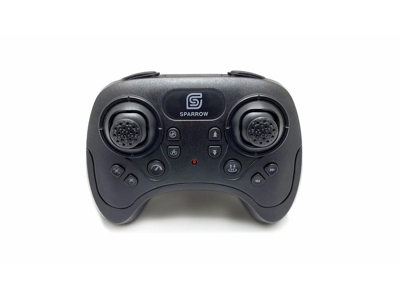 Amewi Drohne Sparrow, Rot, RTF Sparrow Mini-Quadrokopter mit Sensoren