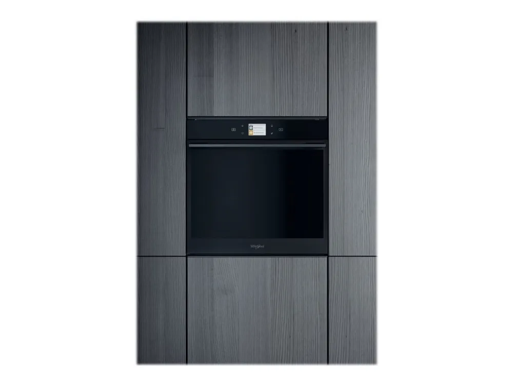 Whirlpool W Collection W9 OM2 4S1 P BSS - Ovn - til indbygning - niche - bredde: 56 cm - dybde: 55 cm - højde: 58.3 cm - med selv-rengøring - Klasse A  - sort stål