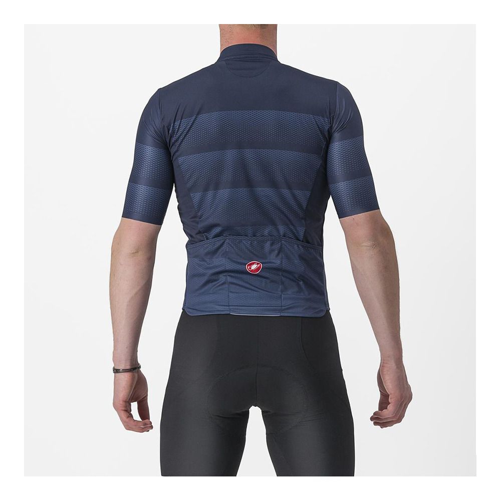 Castelli LIVELLI - Maillot Homme bleu/blanc