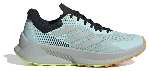 Chaussures de Trail Running adidas Terrex Soulstride Flow Bleu Gris Jaune