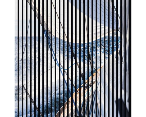 Akoestisch paneel, digitaal bedrukt, Sailing 1, 1195 x 1133 x 19 mm, Set = 2 individuele panelen