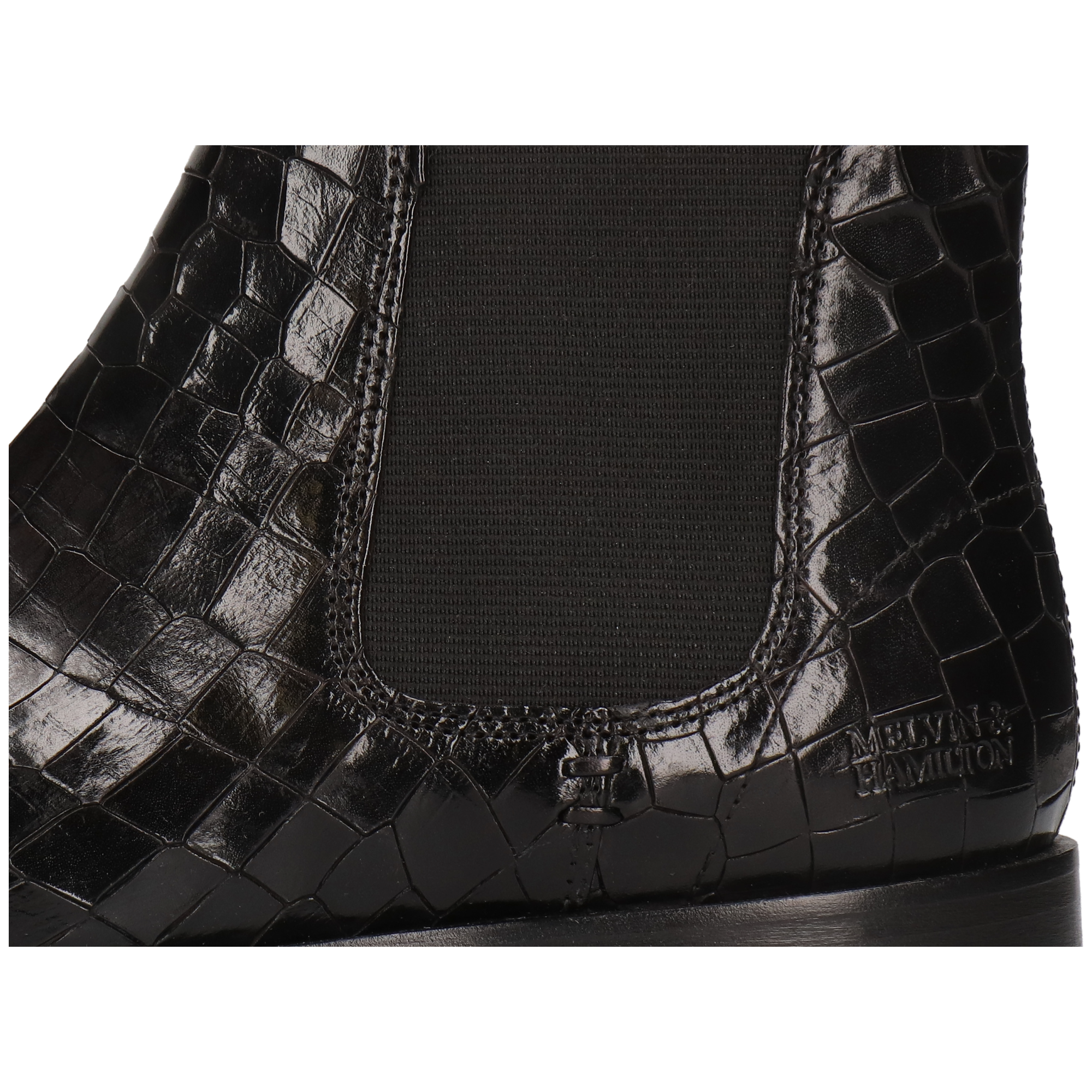 SUSAN 10 - Bottines à talon plat | Noir