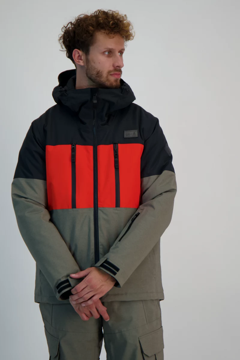 BEACH MOUNTAIN Herren Snowboardjacke