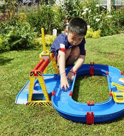 AquaPlay Wasserbahn - 104x90 cm - Containerhafen