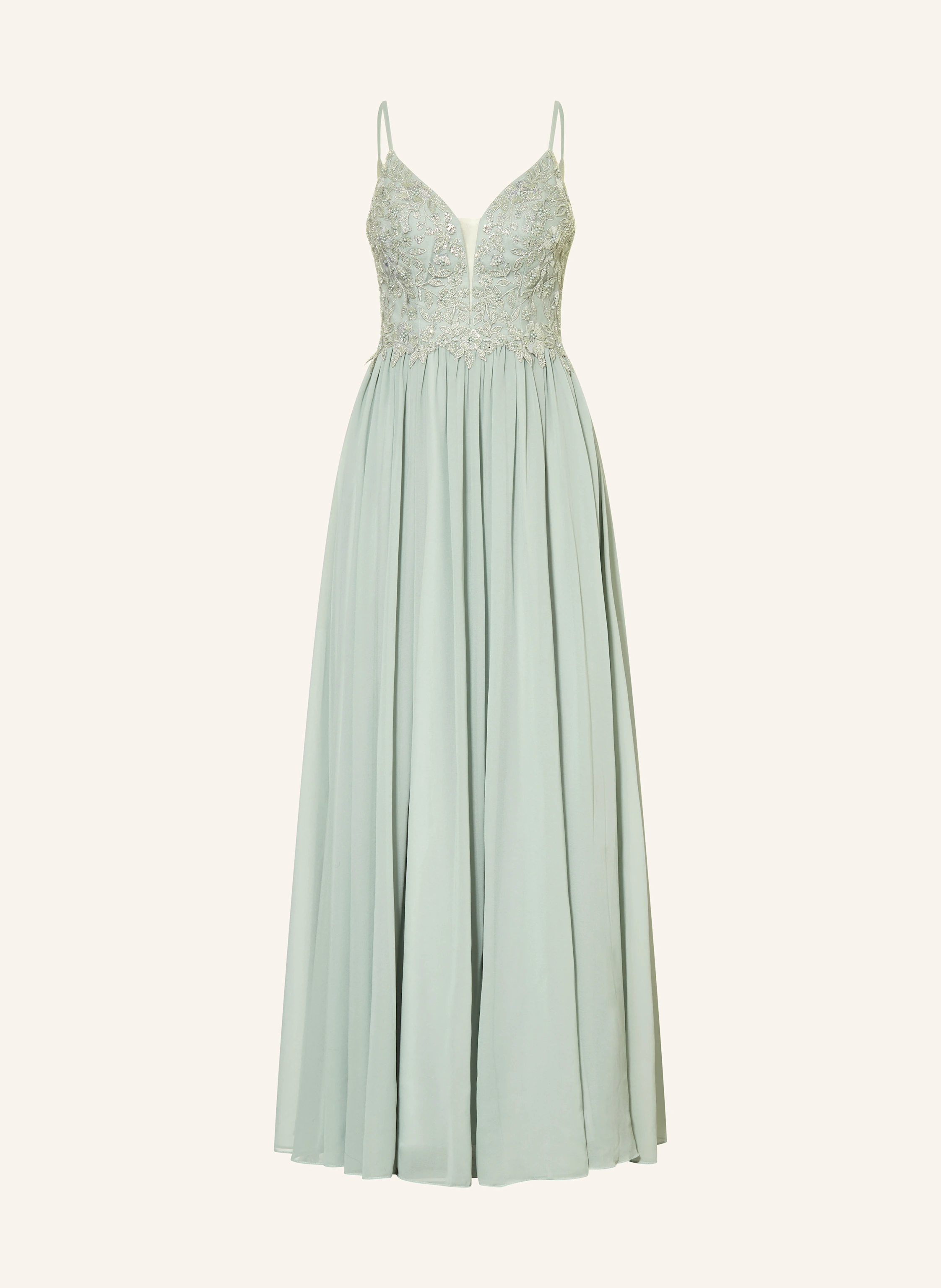 Hey Kyla Abendkleid mit Spitze und Schmuckperlen