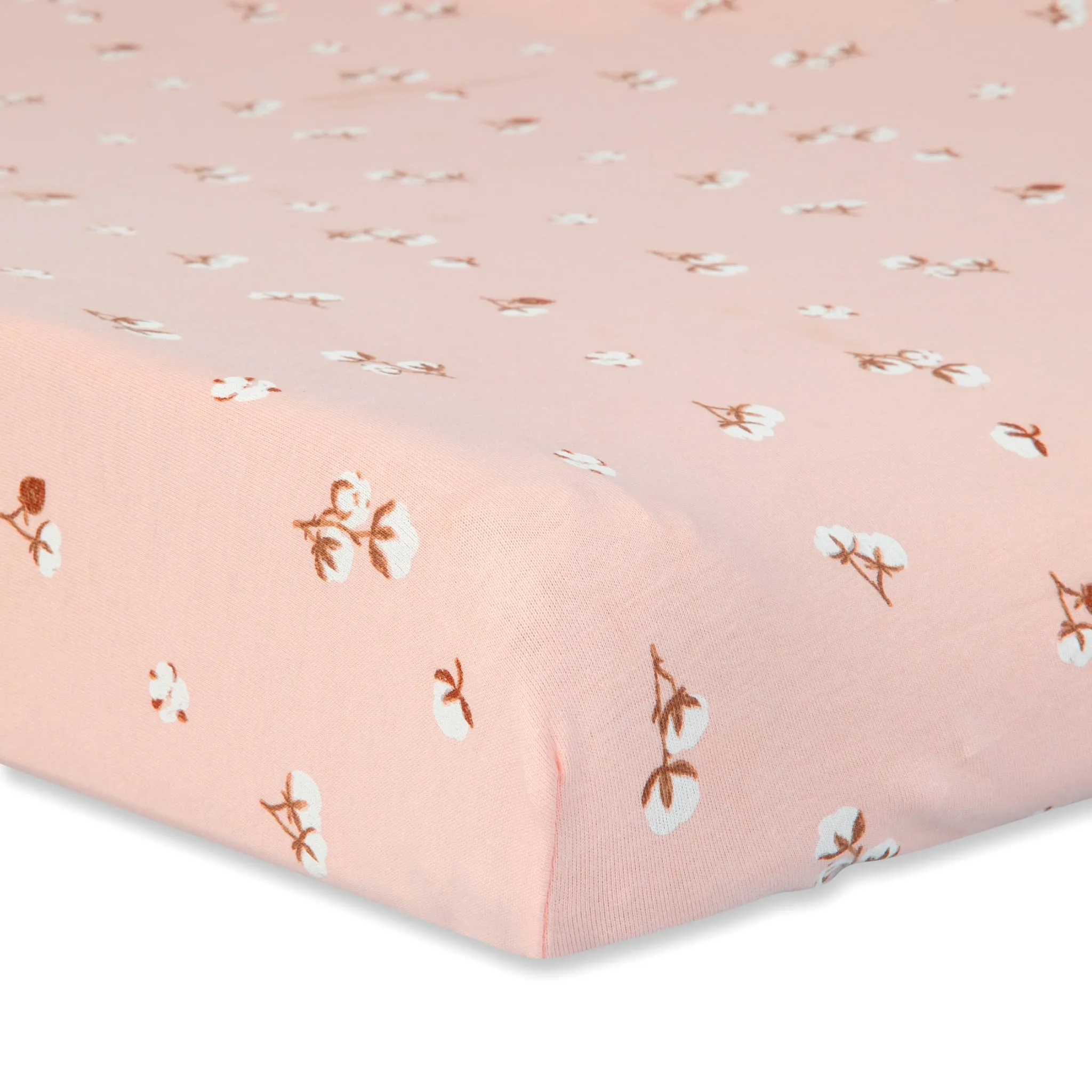 Rise Little Earthling Drap Contour pour Lit de Bébé - Fleurs