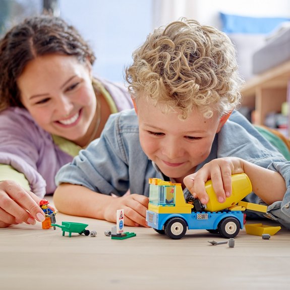 Le camion Bétonnière LEGO City 60325