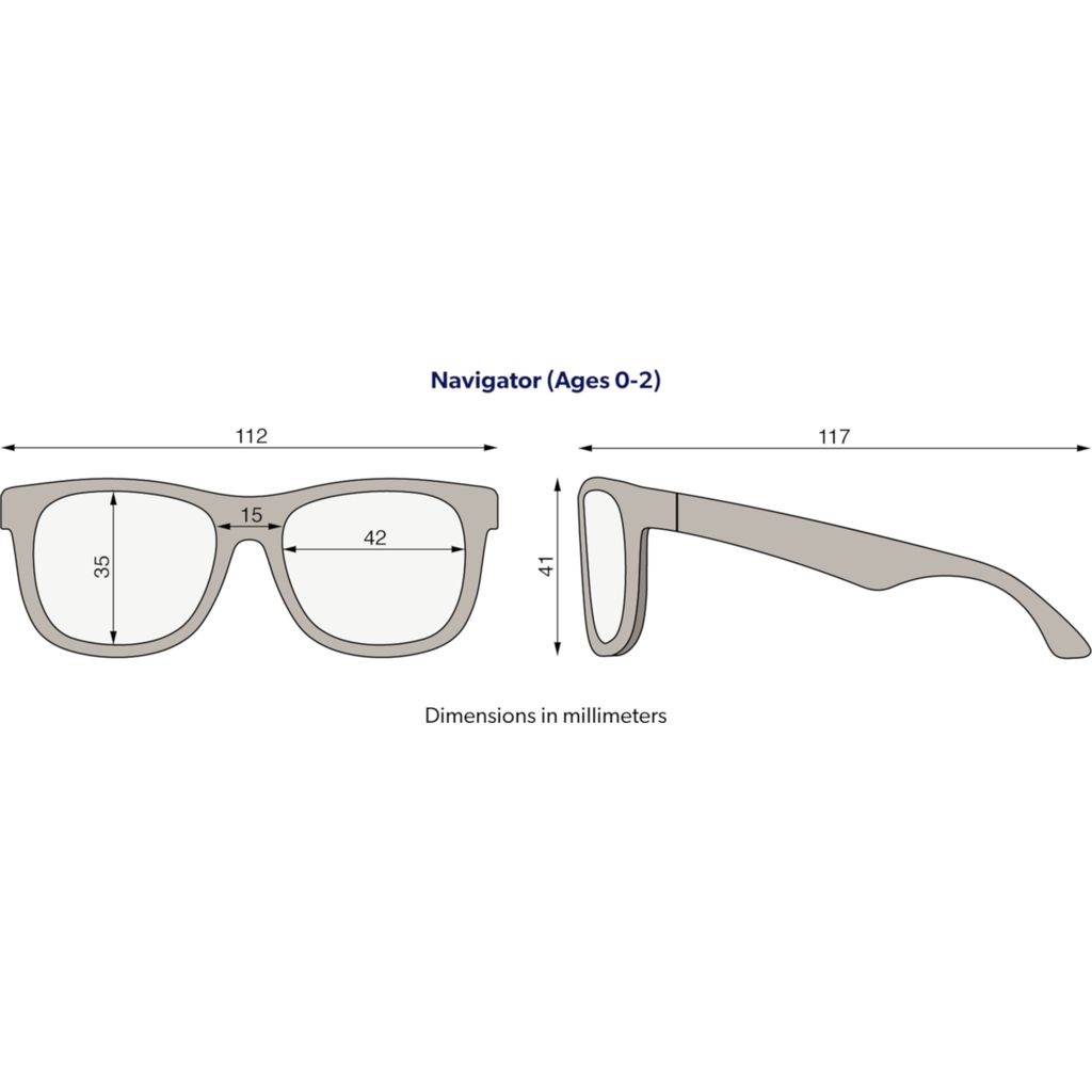 BabiatorsBabiators   Sonnenbrille polarisiert Navigator jet black 3-5 Jahre