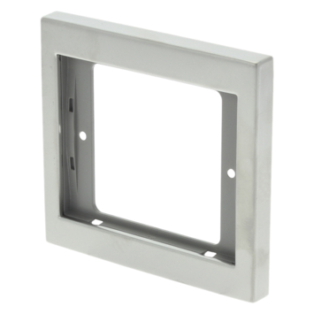 Berker K5 Afdekraam 1-voudig RVS