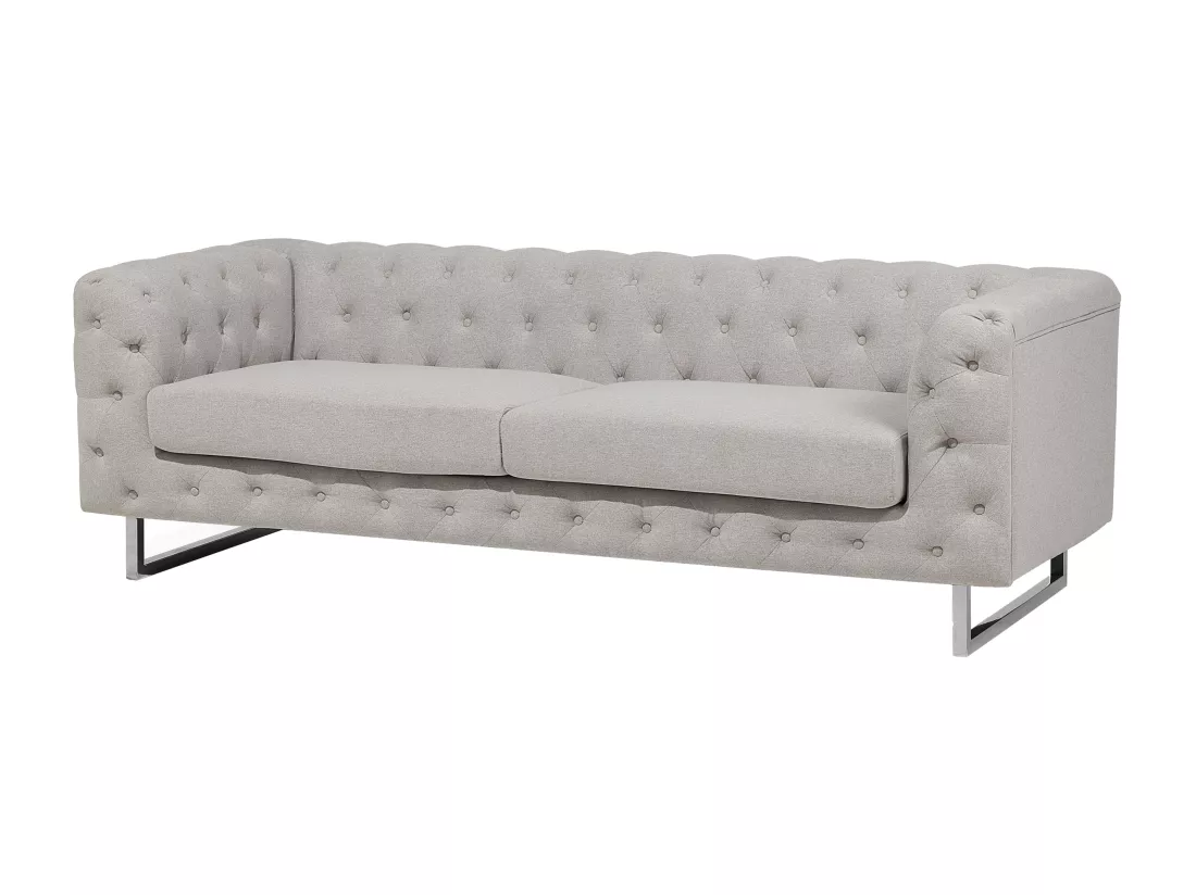 Ensemble de canapés 2 + 3 places en tissu beige VISSLAND
