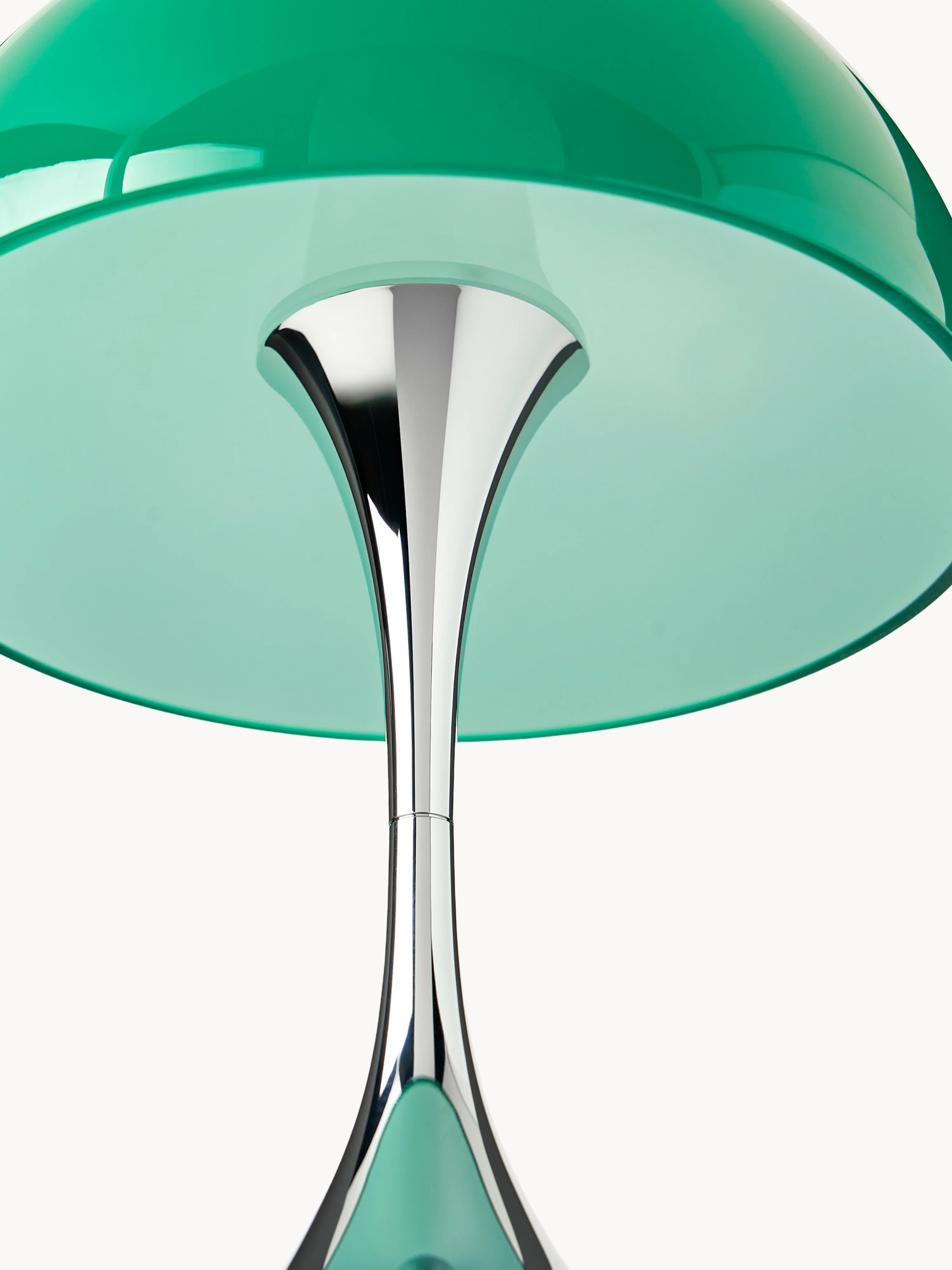 Draagbare dimbare LED tafellamp Panthella 160, design Verner Panton
