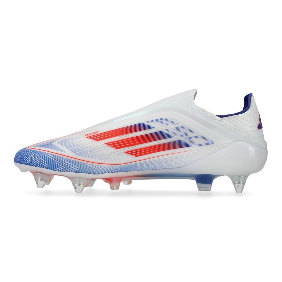adidas F50 Elite Laceless SG Advancement - Blanc/Rouge/Bleu