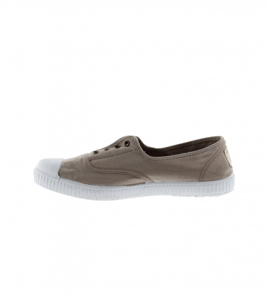 Chinelo Victoria 1915 Inglês Taupe