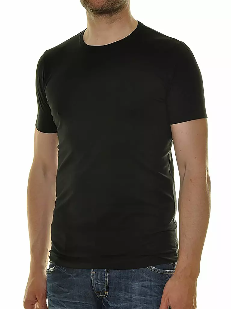 RAGMAN T-Shirt 2er Pkg schwarz