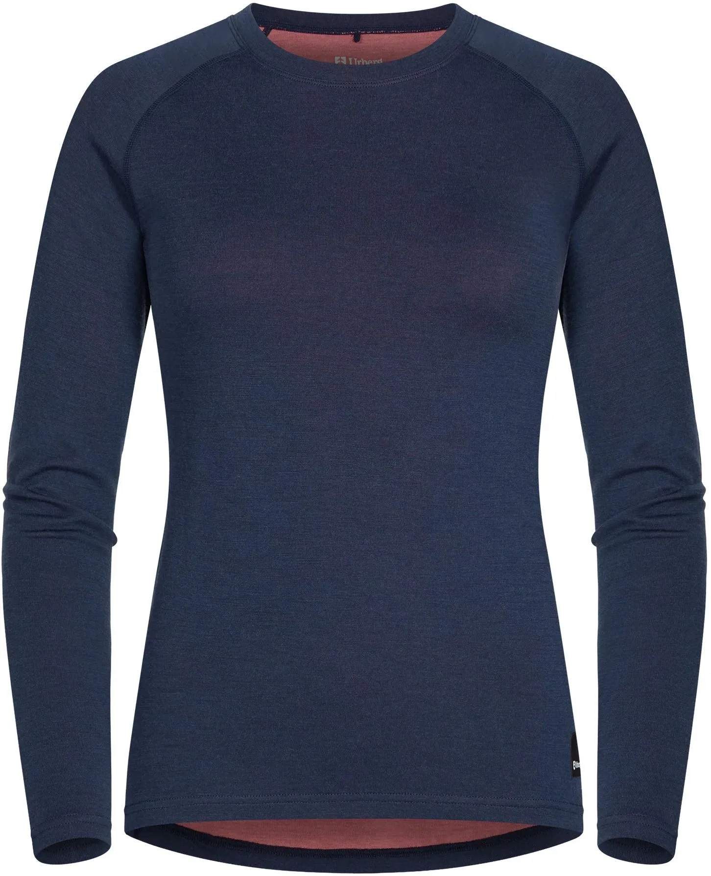 Urberg Merino-Bamboo Base Layer Top Wmn Blue/Pink