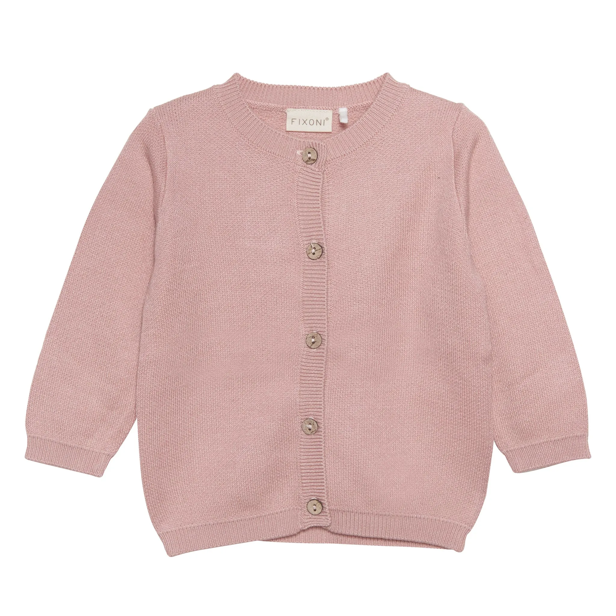 Fixoni Cardigan Tricot Rose 6-24mois