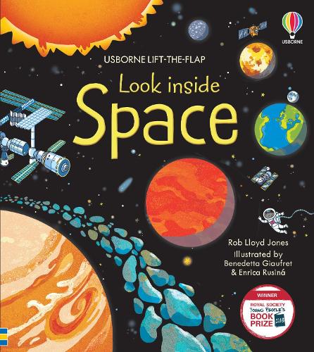 Look Inside Space - Look Inside (Board book)