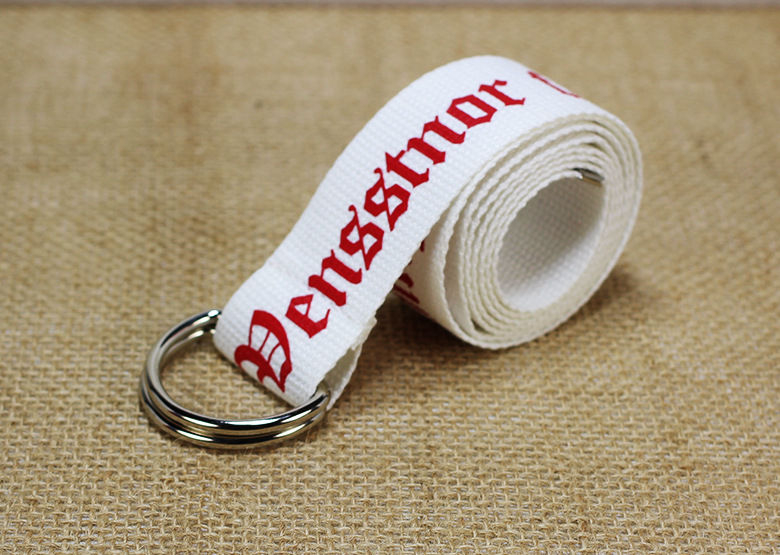 Rofuka - Canvas riem met letters
