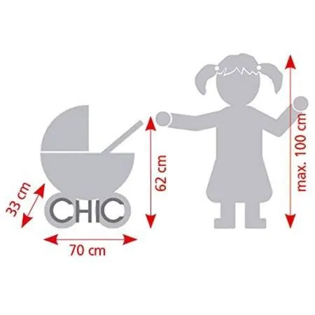 Bayer Chic Jogging-Buggy LOLA, Jeans Grey