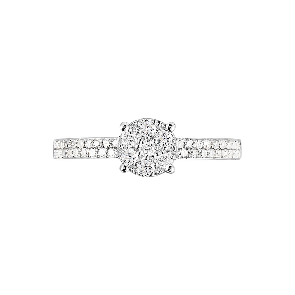 Bague Frika Or Blanc Diamant