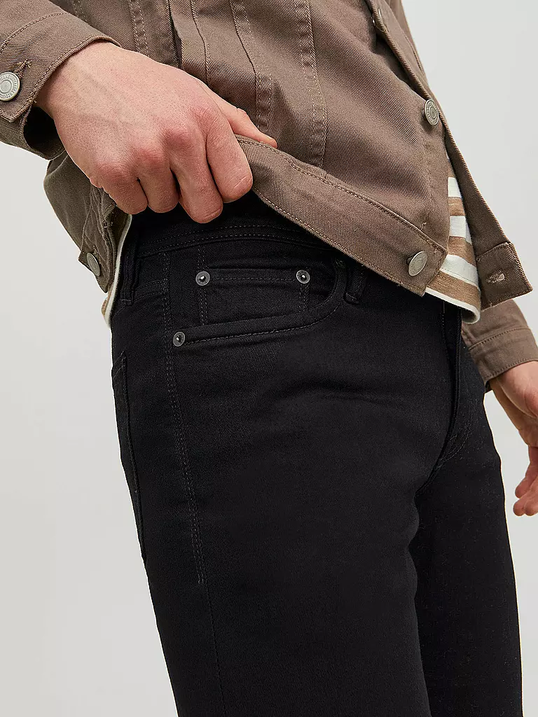 JACK & JONES Jeans Slim Fit GLENN FELIX  schwarz