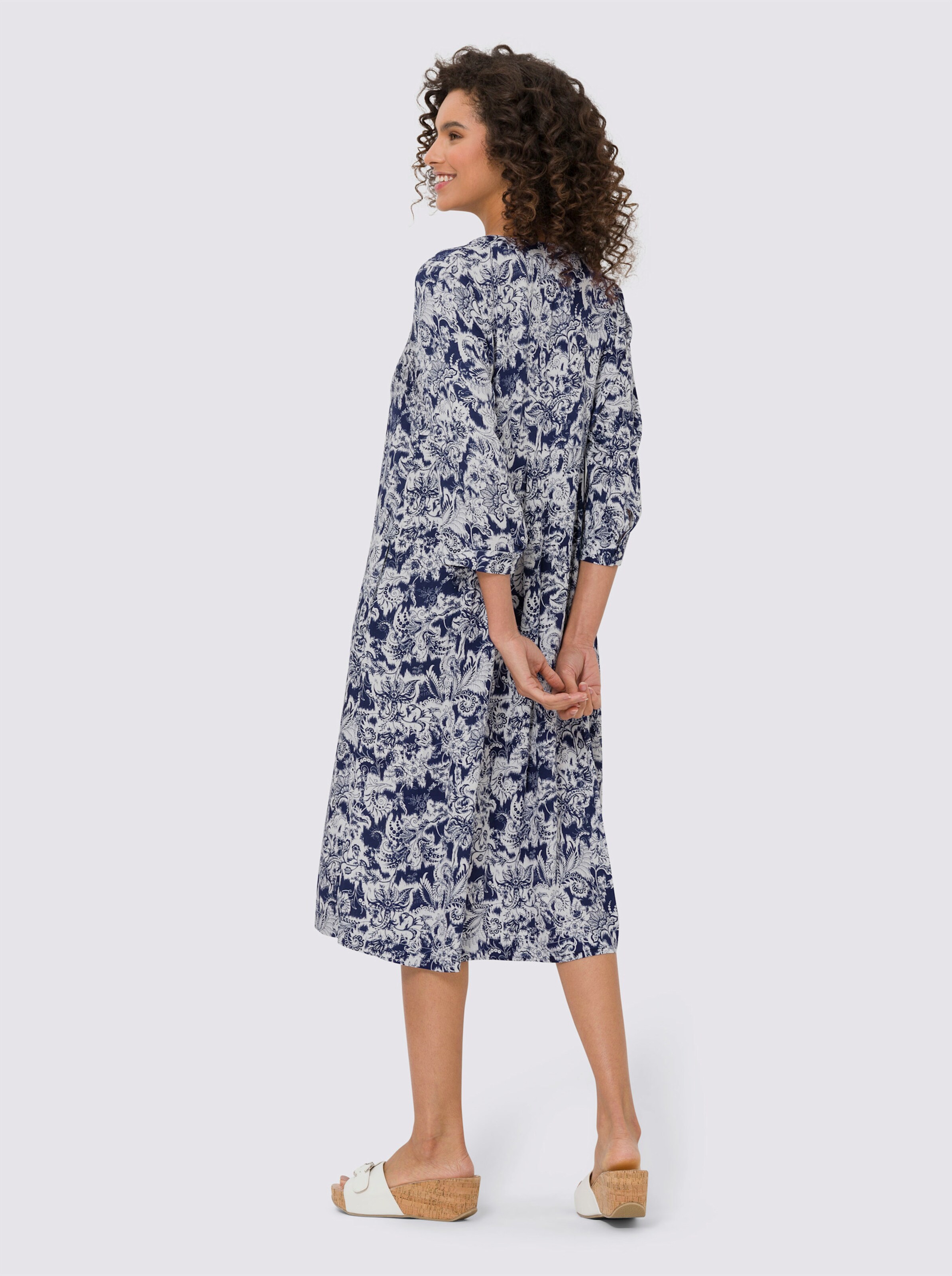 Druck-Kleid