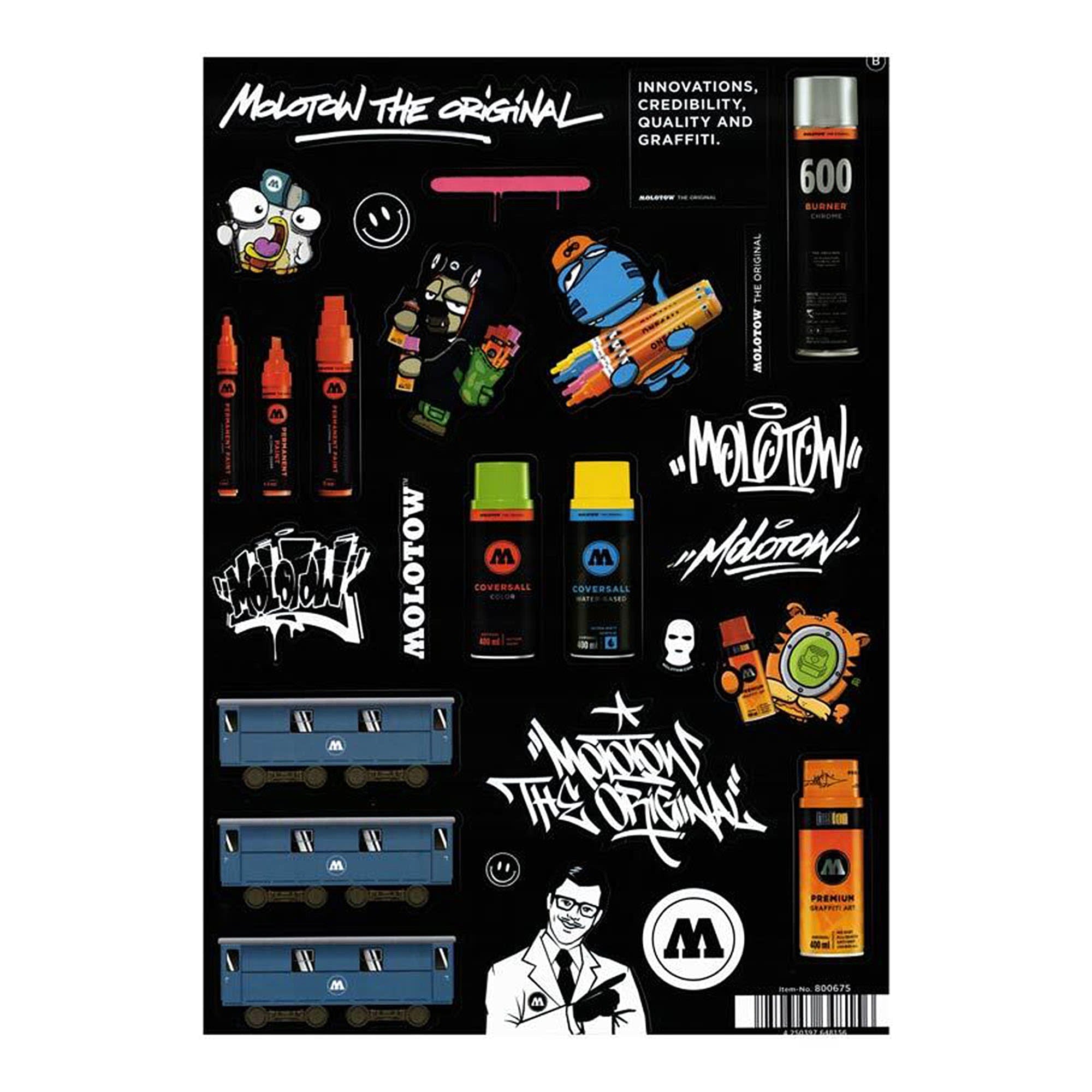 Molotow<br>Sticker Sheets