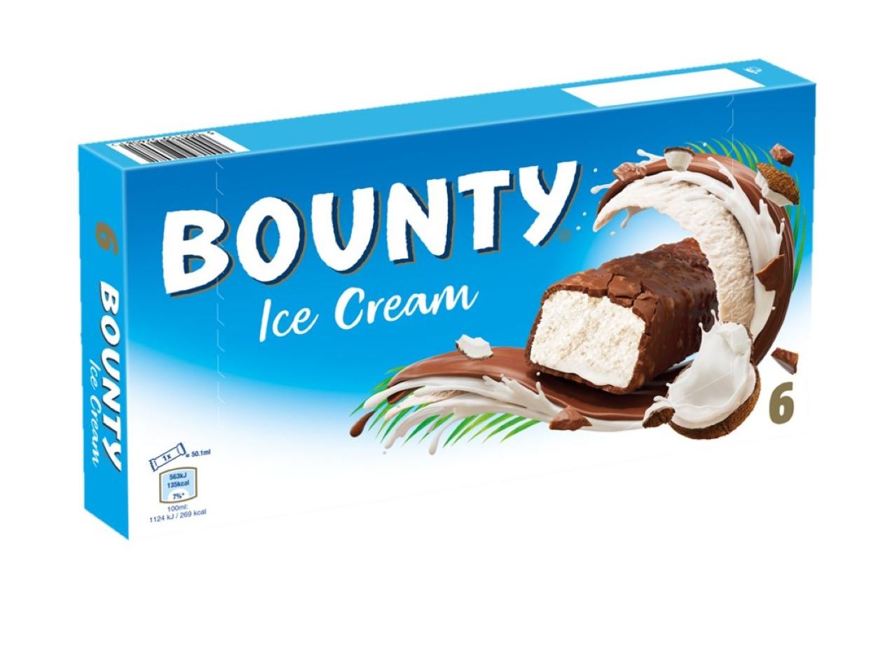 GELADO BOUNTY 6X39.1G