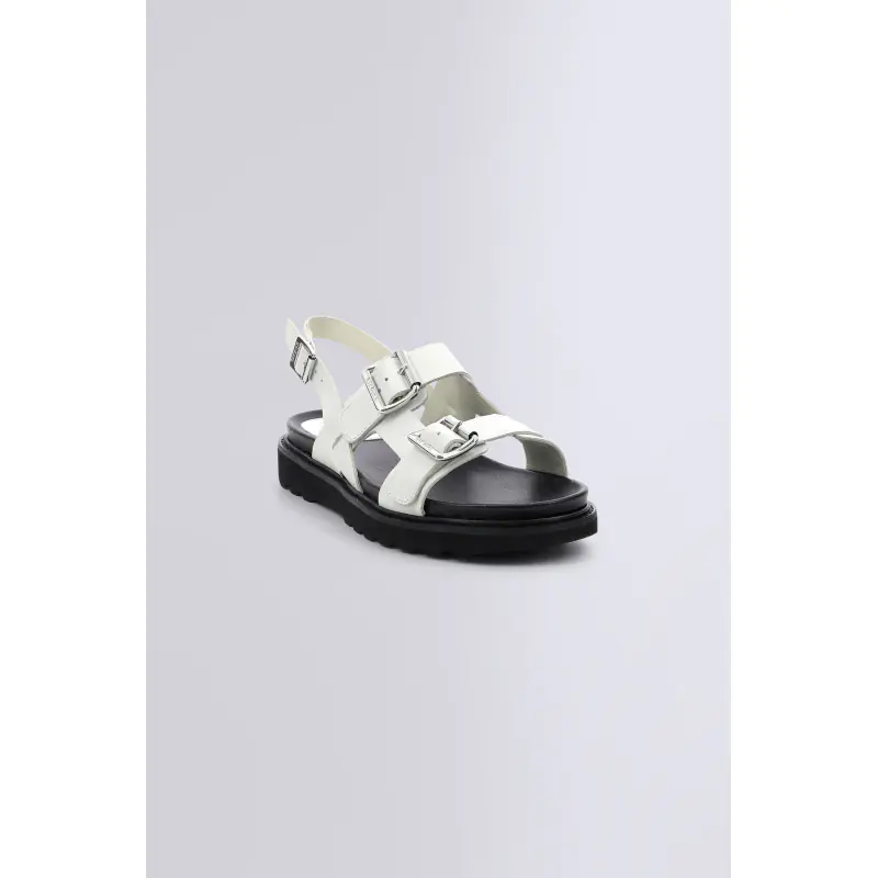NEOSUMMER BLANC SANDALES Cuir Femme