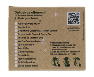 HappySoaps Mini Shampoobars Vegan 3ST