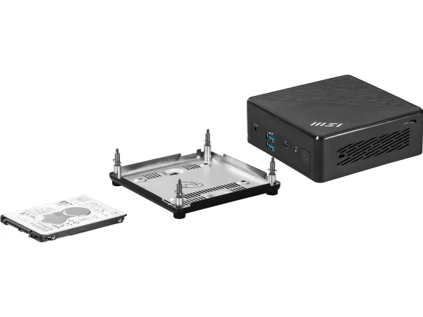 MSI - 1 150U / op til 5.4 GHz - RAM 16 GB - SSD 512 GB - Gigabit Ethernet, 2.5 Gigabit Ethernet - 802.11a/b/g/n/ac/ax (Wi-Fi 6E) - intet OS - skærm: ingen