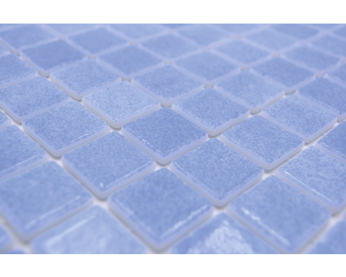 Glasmozaïek VP110PUR voor zwembadbouw, blauw, 31,6 x 31,6 cm