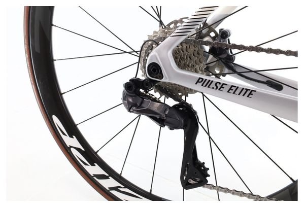 Produit reconditionné · Megamo Pulse Elite Carbone Di2 12V · Blanc / Vélo de route / Megamo | Très bon état