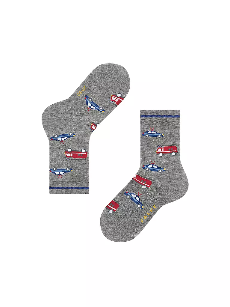 FALKE Jungen Socken light grey hellgrau