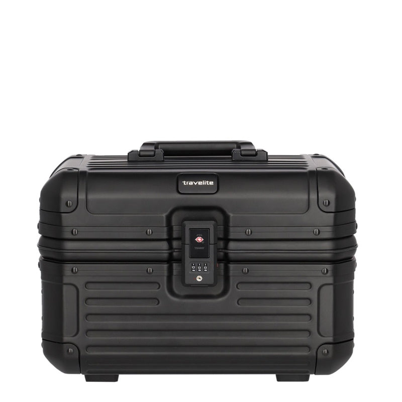 Travelite Beautycase Next Aluminium Black