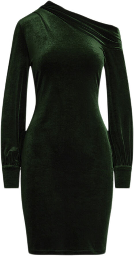 Lauren Ralph Lauren LUXE VELVET 250-LSL-DAD Emerald green velvet
